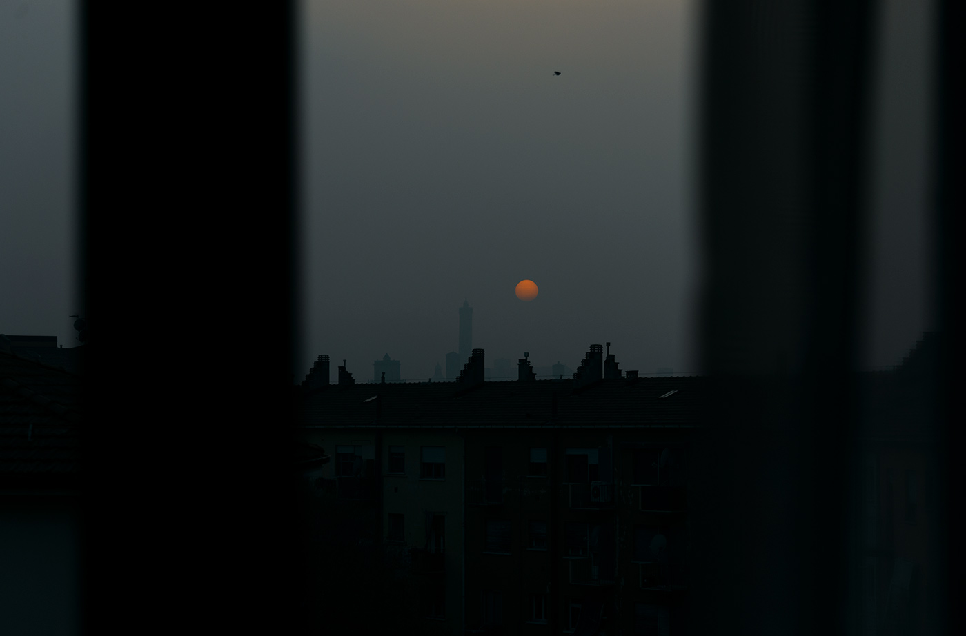 fotografia di Bologna dalla finestra di Elías Nieva Prieto
