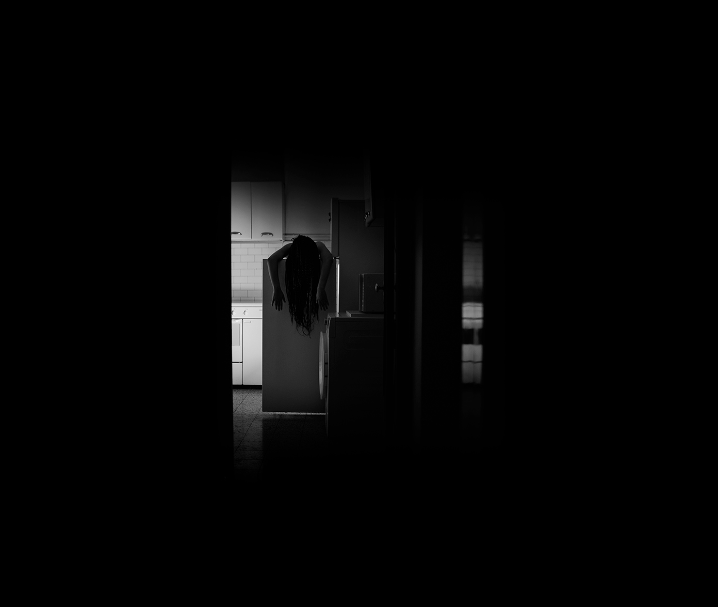 staged photography foto in bianco e nero di Elías Nieva Prieto