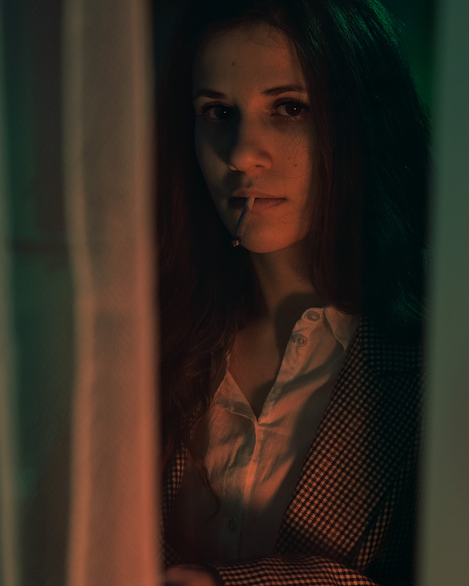 ritratto fotografico femminile Elías Nieva Prieto